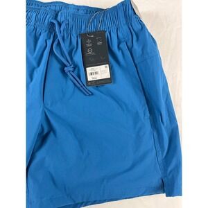 VRST Mens 5" Everyday Shorts Blue‎ Tide Four-Way Stretch Zipper Pocket NEW